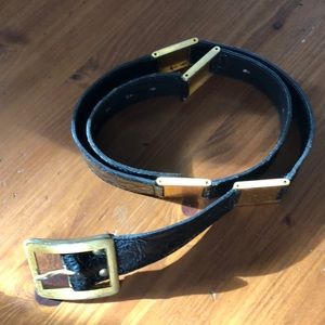 Vintage Balmain Crocodile Belt